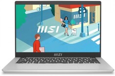 Ноутбук MSI Modern 14 C13M-1089RU 9S7-14J111-1089 i7-1355U/16GB/512GB SSD/Iris Xe graphics/14" FHD IPS/WiFi/BT/cam/Win11Pro/urban silver