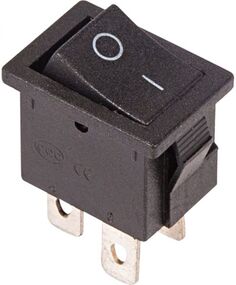 Выключатель Rexant 36-2146 клавишный 250V 6А (4с) ON-OFF черный Mini (RWB-208, SC-768)