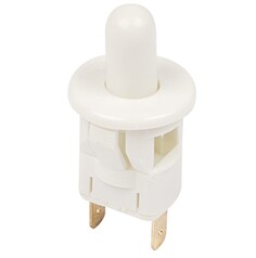 Выключатель Rexant 36-3021 кнопка 250V 2.5А (2с) ON-(OFF) Б/Фикс белый (PBS-19С2) (мебельная)