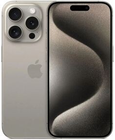 Смартфон Apple iPhone 15 Pro 128GB (MTQ63ZA/A, MV933CH/A) Natural Titanium (A3104), with 2 Sim trays no eSim