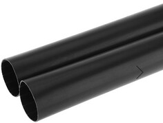Трубка Rexant 23-0070 СТТК (6:1) клеевая 70,0/12,0мм, черная, упаковка 2 шт. по 1м