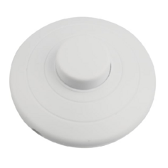 Выключатель Rexant 36-3015 кнопка 250V 2А ON-OFF белый (напольный - для лампы)