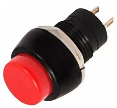 Выключатель Rexant 36-3080 кнопка 250V 2А (2с) OFF-(ON) Б/Фикс красная Micro (PBS-20В)