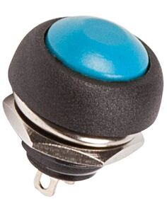Выключатель Rexant 36-3051 кнопка 250V 1А (2с) OFF-(ON) Б/Фикс синяя Micro (PBS-33В)