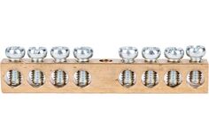 Шина Rexant 11-2372 PEN «земля-ноль» 6х9 мм 8/1 (8 групп/крепеж по центру)