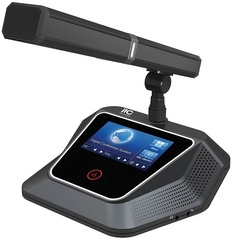 Микрофон ITC TS-0205DA делегата с сенсорным экраном 4,3"
