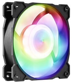 Вентилятор для корпуса GELID Radiant-D 120х120х25 мм, 500-2000 об/мин, 40 дБА, ARGB LED, PWM