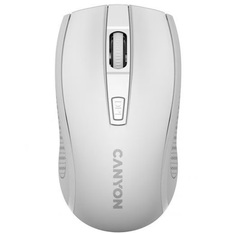 Мышь Wireless Canyon MW-7 CNE-CMSW07W 2.4Ghz, 6кн., DPI 800/1200/1600, 1 AA battery, white