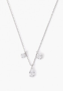 Колье Swarovski® Attract, с гальваническим покрытием из золота