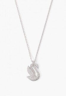 Колье Swarovski® Iconic Swan, с гальваническим покрытием из золота