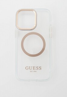 Чехол для iPhone Guess 14 Pro Max из пластика и силикона с MagSafe