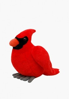 Игрушка мягкая All About Nature Красный кардинал, 18 см