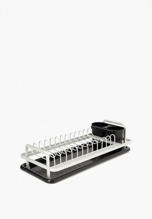 Подставка для кухонных инструментов DeNastia Сушилка для посуды с поддоном, 40x19x12 см