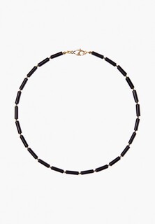 Колье Viva la Vika Black Onyx Tube Necklace