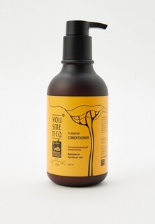 Кондиционер для волос Yousmetica восстанавливающий Куркума и Зелёный чай