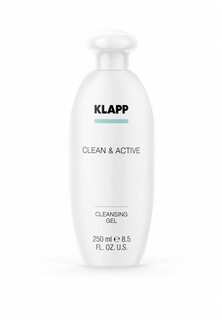 Гель для умывания Klapp Очищающий /CLEAN&ACTIVE Cleansing Gel 250 мл