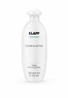 Тоник для лица Klapp CLEAN&ACTIVE Tonic l  250 мл
