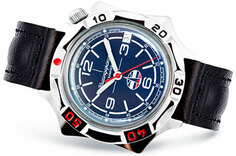 Российские наручные мужские часы Vostok 2414.00-53123B. Коллекция Командирские