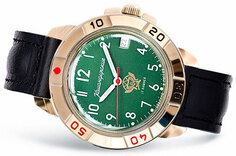 Российские наручные мужские часы Vostok 2414.00-43922B. Коллекция Командирские