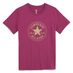 Converse Женская футболка Authentic Glam Chuck Patch Tee Hibiscus