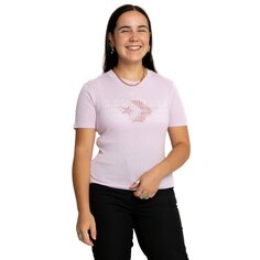 Converse Женская футболка Icon Play Slim Tee Pale Amethyst