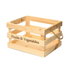 Ящик для овощей и фруктов, 35 × 28 × 21 см, деревянный Greengo