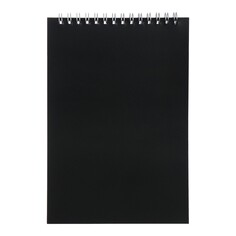 Блокнот а5, 60 листов на гребне, обложка пластик, черный Calligrata