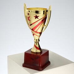 Кубок 183a, наградная фигура, золото, подставка пластик, 23 × 12 × 8.5 см Командор