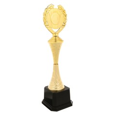 Кубок 178c, наградная фигура, золото, подставка пластик, 41 × 13 × 10 см. Командор