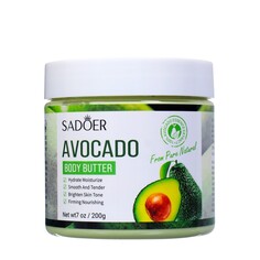 Крем для тела sadoer, 200 г с экстрактом авокадо NO Brand