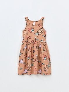 Платье с принтом для девочек