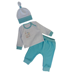 Комплекты детской одежды Бастет Счастье (кофта, шапочка и штанишки)