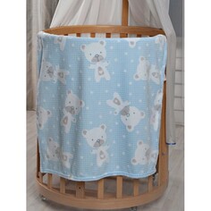 Пледы Плед ErgoFeed плюшевый для новорожденных Teddy Bear