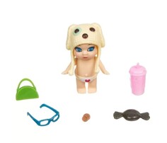 Куклы и одежда для кукол Bondibon Игровой набор OLY Кукла в баночке в вязаной шапочке с аксессуарами