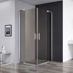 Душевой уголок 100-110x90-100 см Cezares SLIDER-AH-2-90/100-100/110-BR-Cr бронза