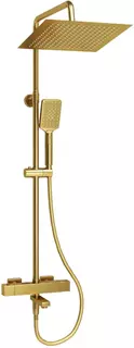 Душевая система 300 мм WasserKRAFT Aisch A199.260.201.BG Thermo