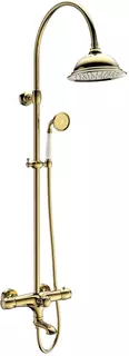 Душевая система 210 мм AltroBagno Beatrice 030404 Or