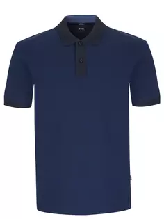 Поло Slim Fit хлопковое Boss