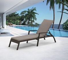 Шезлонг-лежак A30A2-W53 Brown Afina
