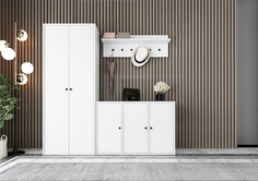 Прихожая Билли 14 Икеа Фиеста Эко