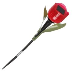 Светильник садовый Ultraflash, SGL-006, на солнечной батарее, грунтовый, тюльпан