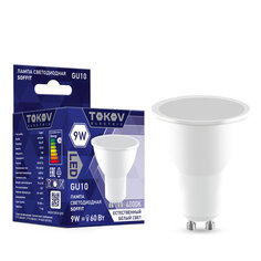 Лампа светодиодная Tokov Electric матовая софит 9w цоколь GU10 естественный свет