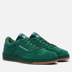 Кроссовки Reebok Club C 85, цвет зелёный, размер 40.5 EU