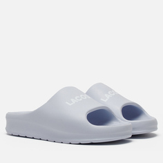 Женские сланцы Lacoste Serve Slide 2.0, цвет голубой