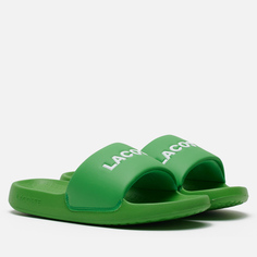 Женские сланцы Lacoste Serve Slide 1.0, цвет зелёный, размер 39.5 EU