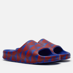 Мужские сланцы Lacoste Serve Slide 2.0 Printed, цвет синий, размер 43 EU