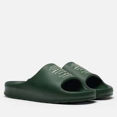 Мужские сланцы Lacoste Serve Slide 2.0 Thick Sole, цвет зелёный, размер 43 EU