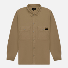 Мужская рубашка Stan Ray CPO SS24, цвет бежевый, размер XL
