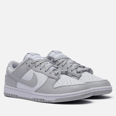 Кроссовки Nike Dunk Low Retro, цвет белый, размер 45 EU