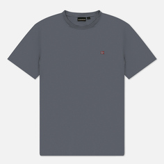 Мужская футболка Napapijri Salis Summer, цвет серый, размер XL